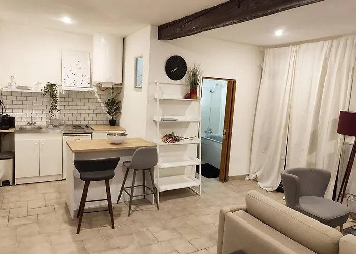 아파트 : Grand Cosy Avec Cour Privative *